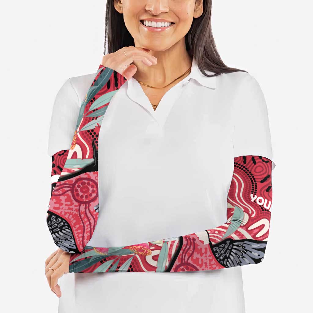 Personalised Australia Galah NAIDOC Week 2026 Arm Sleeves 50 Years of Deadly Aboriginal Art