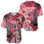 Personalised Australia Galah NAIDOC Week 2026 Baseball Jersey 50 Years of Deadly Aboriginal Art