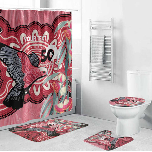 Personalised Australia Galah NAIDOC Week 2026 Bathroom Set 50 Years of Deadly Aboriginal Art