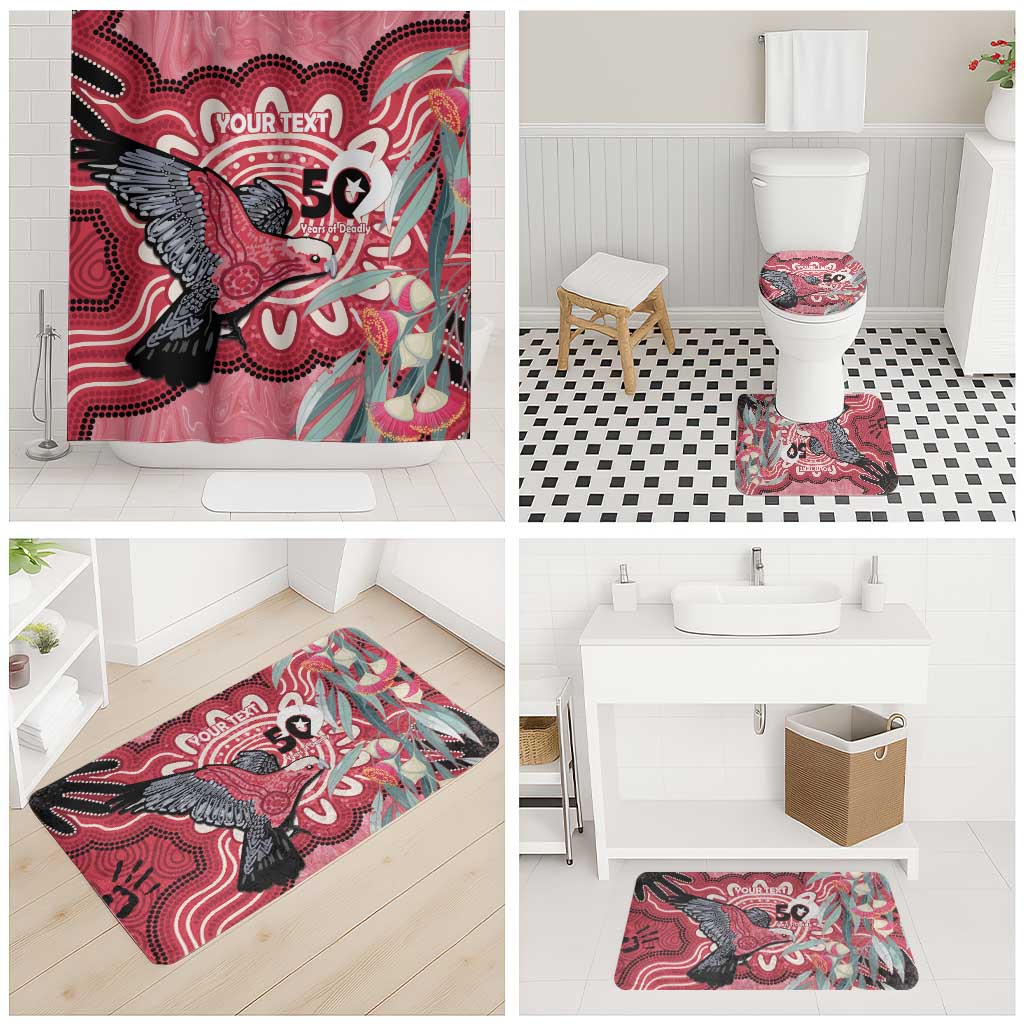 Personalised Australia Galah NAIDOC Week 2026 Bathroom Set 50 Years of Deadly Aboriginal Art