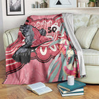 Personalised Australia Galah NAIDOC Week 2026 Blanket 50 Years of Deadly Aboriginal Art