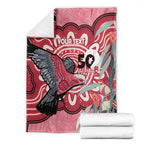 Personalised Australia Galah NAIDOC Week 2026 Blanket 50 Years of Deadly Aboriginal Art