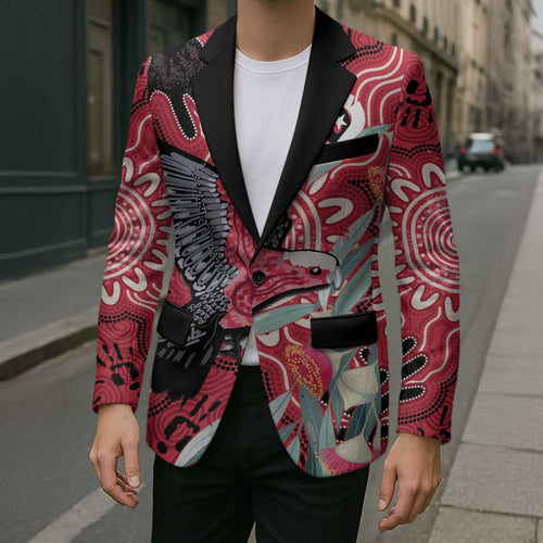 Personalised Australia Galah NAIDOC Week 2026 Blazer 50 Years of Deadly Aboriginal Art