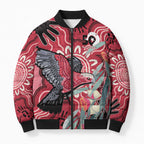 Personalised Australia Galah NAIDOC Week 2026 Bomber Puffer Jacket 50 Years of Deadly Aboriginal Art