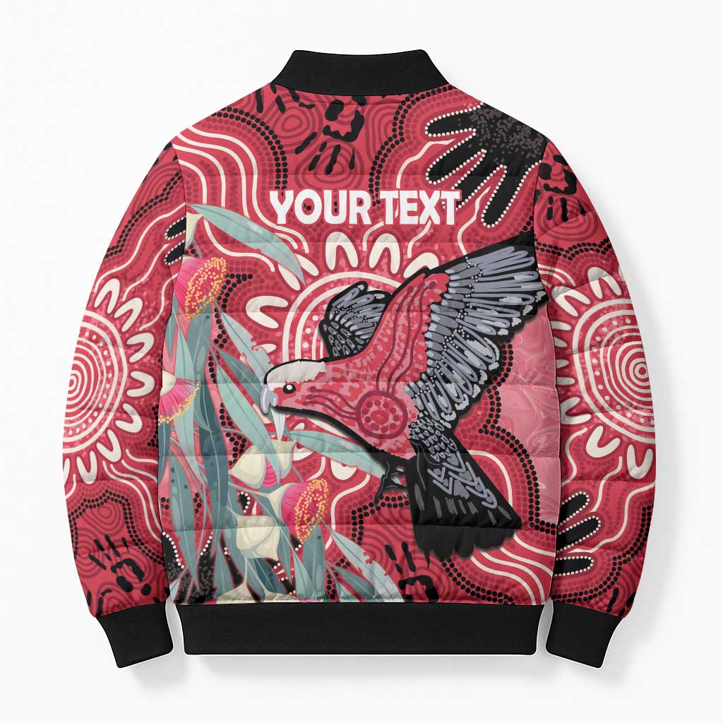 Personalised Australia Galah NAIDOC Week 2026 Bomber Puffer Jacket 50 Years of Deadly Aboriginal Art