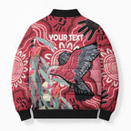 Personalised Australia Galah NAIDOC Week 2026 Bomber Puffer Jacket 50 Years of Deadly Aboriginal Art