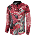 Personalised Australia Galah NAIDOC Week 2026 Button Sweatshirt 50 Years of Deadly Aboriginal Art