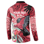 Personalised Australia Galah NAIDOC Week 2026 Button Sweatshirt 50 Years of Deadly Aboriginal Art
