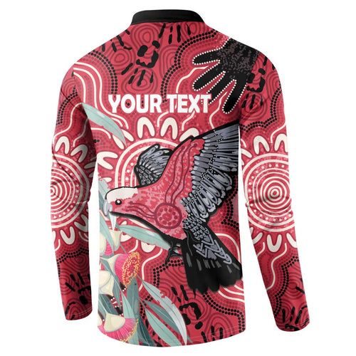 Personalised Australia Galah NAIDOC Week 2026 Button Sweatshirt 50 Years of Deadly Aboriginal Art