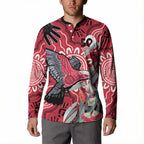 Personalised Australia Galah NAIDOC Week 2026 Button Sweatshirt 50 Years of Deadly Aboriginal Art