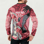 Personalised Australia Galah NAIDOC Week 2026 Button Sweatshirt 50 Years of Deadly Aboriginal Art