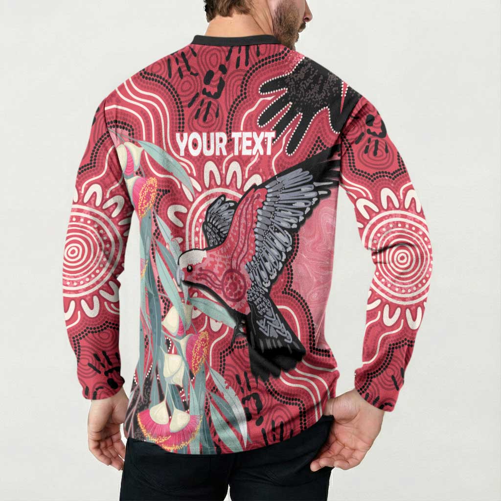 Personalised Australia Galah NAIDOC Week 2026 Button Sweatshirt 50 Years of Deadly Aboriginal Art