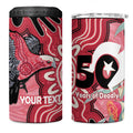 Personalised Australia Galah NAIDOC Week 2026 4 in 1 Can Cooler Tumbler 50 Years of Deadly Aboriginal Art