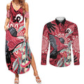 Personalised Australia Galah NAIDOC Week 2026 Couples Matching Summer Maxi Dress and Long Sleeve Button Shirt 50 Years of Deadly Aboriginal Art