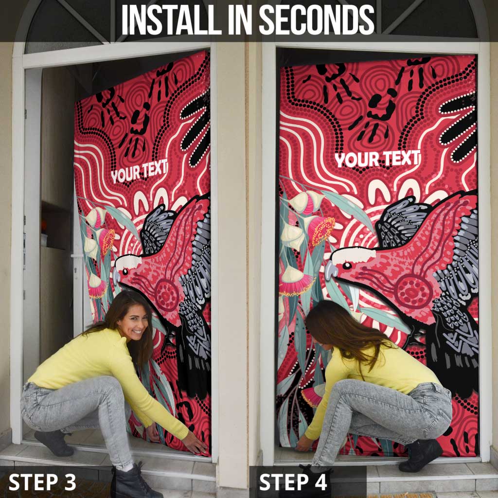 Personalised Australia Galah NAIDOC Week 2026 Door Cover 50 Years of Deadly Aboriginal Art