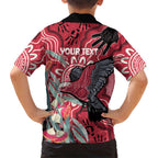 Personalised Australia Galah NAIDOC Week 2026 Family Matching Long Sleeve Bodycon Dress and Hawaiian Shirt 50 Years of Deadly Aboriginal Art