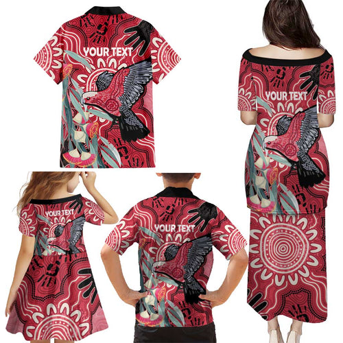 Personalised Australia Galah NAIDOC Week 2026 Family Matching Puletasi and Hawaiian Shirt 50 Years of Deadly Aboriginal Art