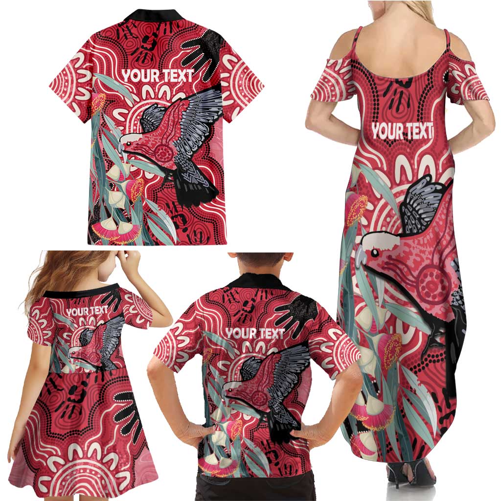 Personalised Australia Galah NAIDOC Week 2026 Family Matching Summer Maxi Dress and Hawaiian Shirt 50 Years of Deadly Aboriginal Art