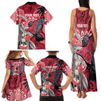 Personalised Australia Galah NAIDOC Week 2026 Family Matching Tank Maxi Dress and Hawaiian Shirt 50 Years of Deadly Aboriginal Art