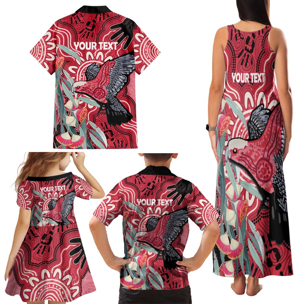 Personalised Australia Galah NAIDOC Week 2026 Family Matching Tank Maxi Dress and Hawaiian Shirt 50 Years of Deadly Aboriginal Art