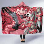 Personalised Australia Galah NAIDOC Week 2026 Hooded Blanket 50 Years of Deadly Aboriginal Art