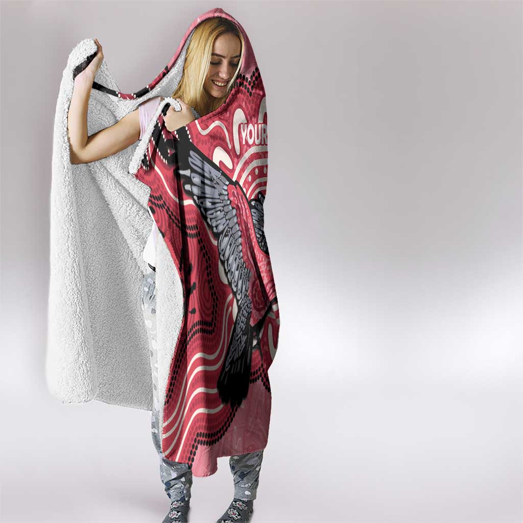 Personalised Australia Galah NAIDOC Week 2026 Hooded Blanket 50 Years of Deadly Aboriginal Art