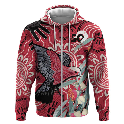 Personalised Australia Galah NAIDOC Week 2026 Hoodie 50 Years of Deadly Aboriginal Art