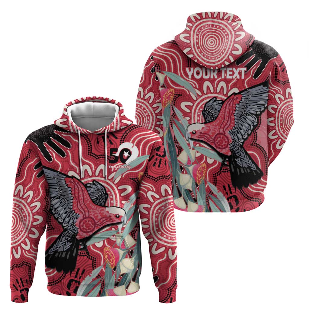 Personalised Australia Galah NAIDOC Week 2026 Hoodie 50 Years of Deadly Aboriginal Art