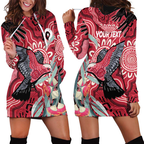Personalised Australia Galah NAIDOC Week 2026 Hoodie Dress 50 Years of Deadly Aboriginal Art