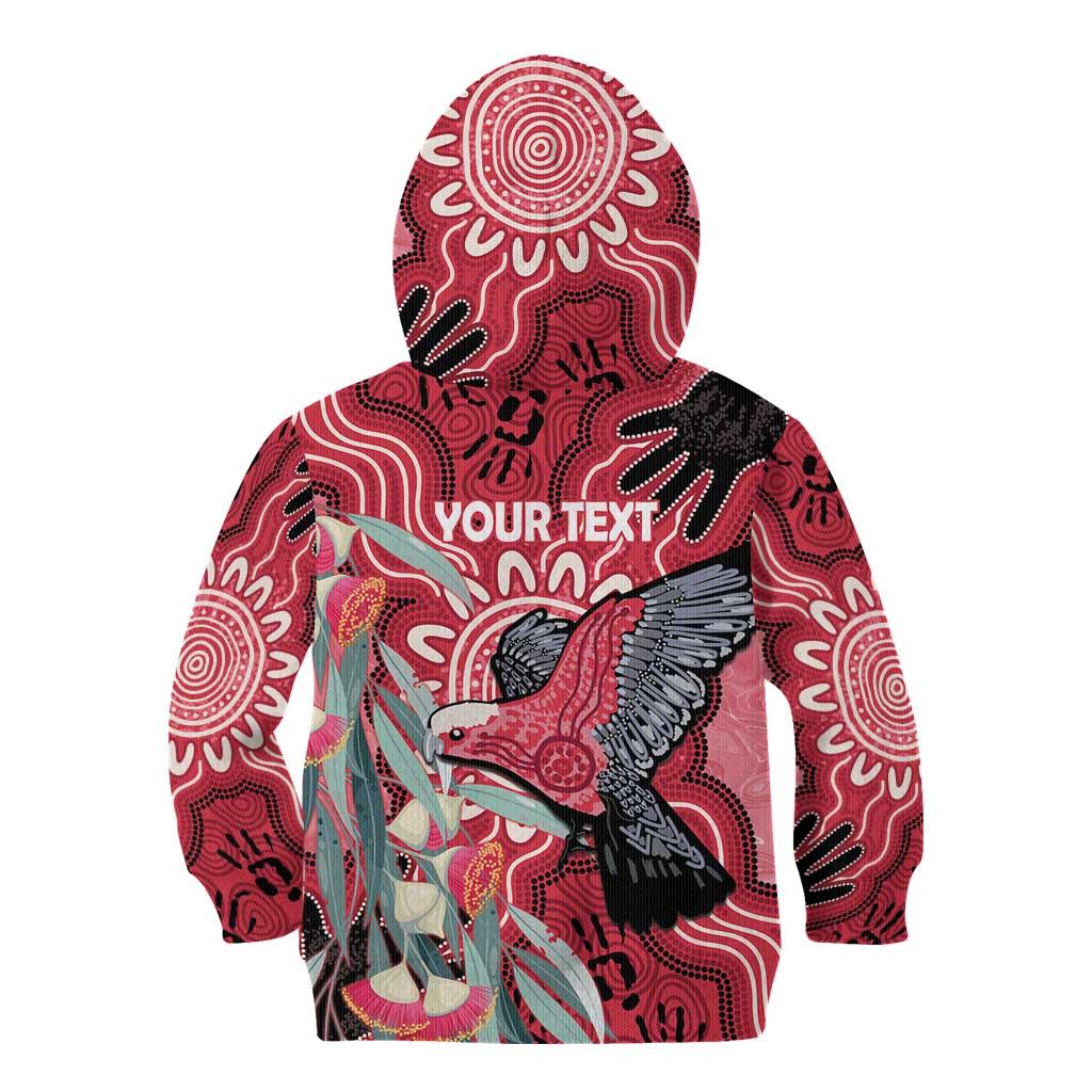 Personalised Australia Galah NAIDOC Week 2026 Kid Hoodie 50 Years of Deadly Aboriginal Art