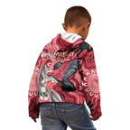 Personalised Australia Galah NAIDOC Week 2026 Kid Hoodie 50 Years of Deadly Aboriginal Art