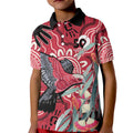 Personalised Australia Galah NAIDOC Week 2026 Kid Polo Shirt 50 Years of Deadly Aboriginal Art