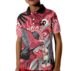 Personalised Australia Galah NAIDOC Week 2026 Kid Polo Shirt 50 Years of Deadly Aboriginal Art