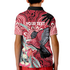 Personalised Australia Galah NAIDOC Week 2026 Kid Polo Shirt 50 Years of Deadly Aboriginal Art