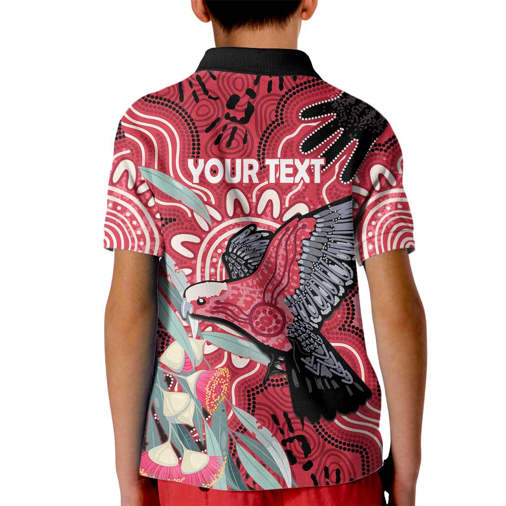Personalised Australia Galah NAIDOC Week 2026 Kid Polo Shirt 50 Years of Deadly Aboriginal Art