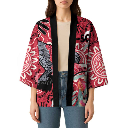 Personalised Australia Galah NAIDOC Week 2026 Kimono 50 Years of Deadly Aboriginal Art