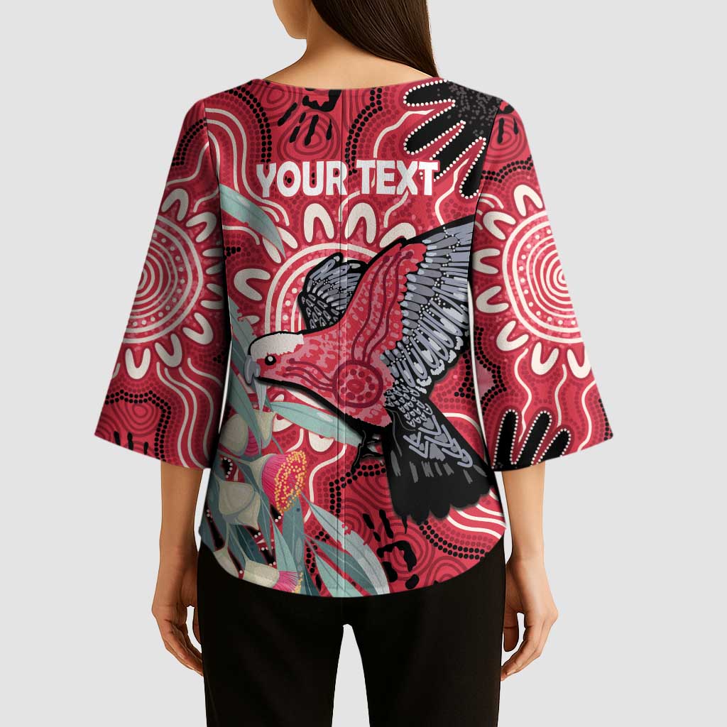 Personalised Australia Galah NAIDOC Week 2026 Kimono Sleeve Blouse 50 Years of Deadly Aboriginal Art