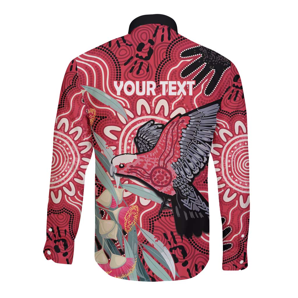 Personalised Australia Galah NAIDOC Week 2026 Long Sleeve Button Shirt 50 Years of Deadly Aboriginal Art