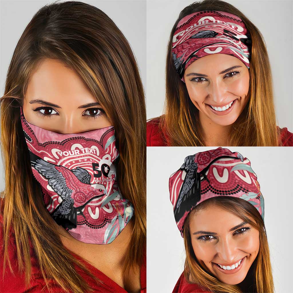 Personalised Australia Galah NAIDOC Week 2026 Neck Gaiter 50 Years of Deadly Aboriginal Art