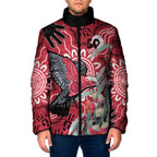 Personalised Australia Galah NAIDOC Week 2026 Padded Jacket 50 Years of Deadly Aboriginal Art