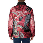 Personalised Australia Galah NAIDOC Week 2026 Padded Jacket 50 Years of Deadly Aboriginal Art
