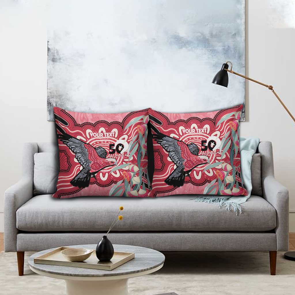 Personalised Australia Galah NAIDOC Week 2026 Pillow Cover 50 Years of Deadly Aboriginal Art