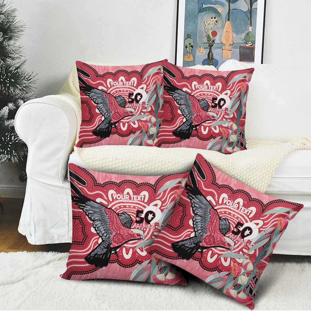 Personalised Australia Galah NAIDOC Week 2026 Pillow Cover 50 Years of Deadly Aboriginal Art