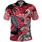 Personalised Australia Galah NAIDOC Week 2026 Polo Shirt 50 Years of Deadly Aboriginal Art
