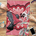 Personalised Australia Galah NAIDOC Week 2026 Puzzle 50 Years of Deadly Aboriginal Art