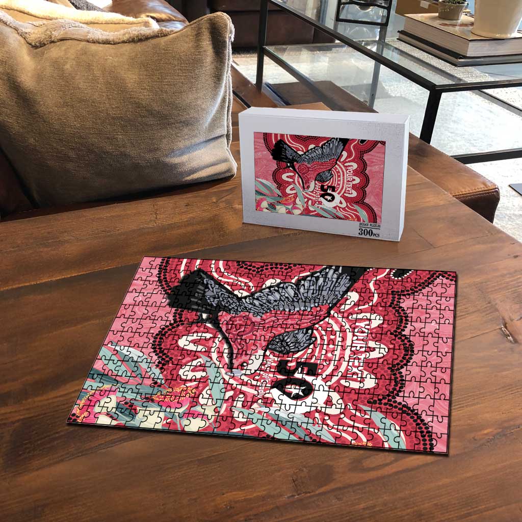 Personalised Australia Galah NAIDOC Week 2026 Puzzle 50 Years of Deadly Aboriginal Art