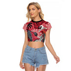 Personalised Australia Galah NAIDOC Week 2026 Raglan Cropped T Shirt 50 Years of Deadly Aboriginal Art