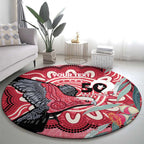 Personalised Australia Galah NAIDOC Week 2026 Round Carpet 50 Years of Deadly Aboriginal Art