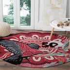 Personalised Australia Galah NAIDOC Week 2026 Round Carpet 50 Years of Deadly Aboriginal Art