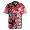 Personalised Australia Galah NAIDOC Week 2026 Rugby Jersey 50 Years of Deadly Aboriginal Art